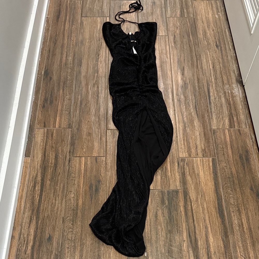 Nookie Black Halter Dress NWT